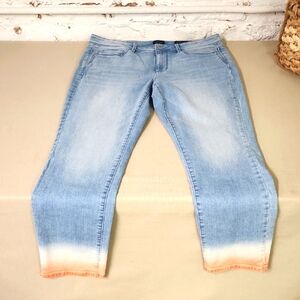 J Jill Jeans with Ombre Effect and Faded Wash Size 8